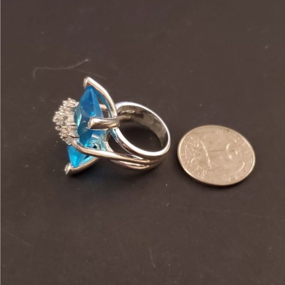Cocktail Statement Ring - Size 8 - Picture 4 of 4
